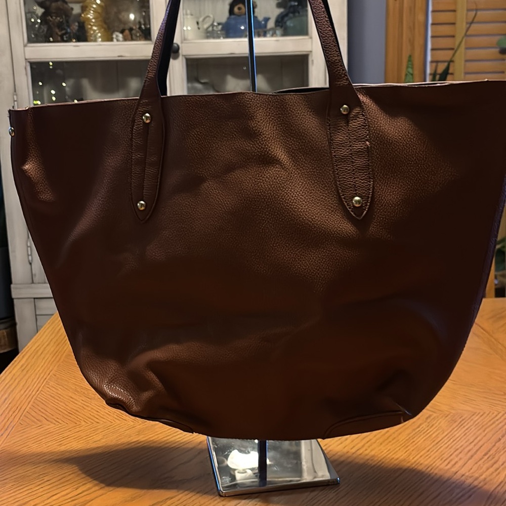 Bebe Large Tote Euc - image 3